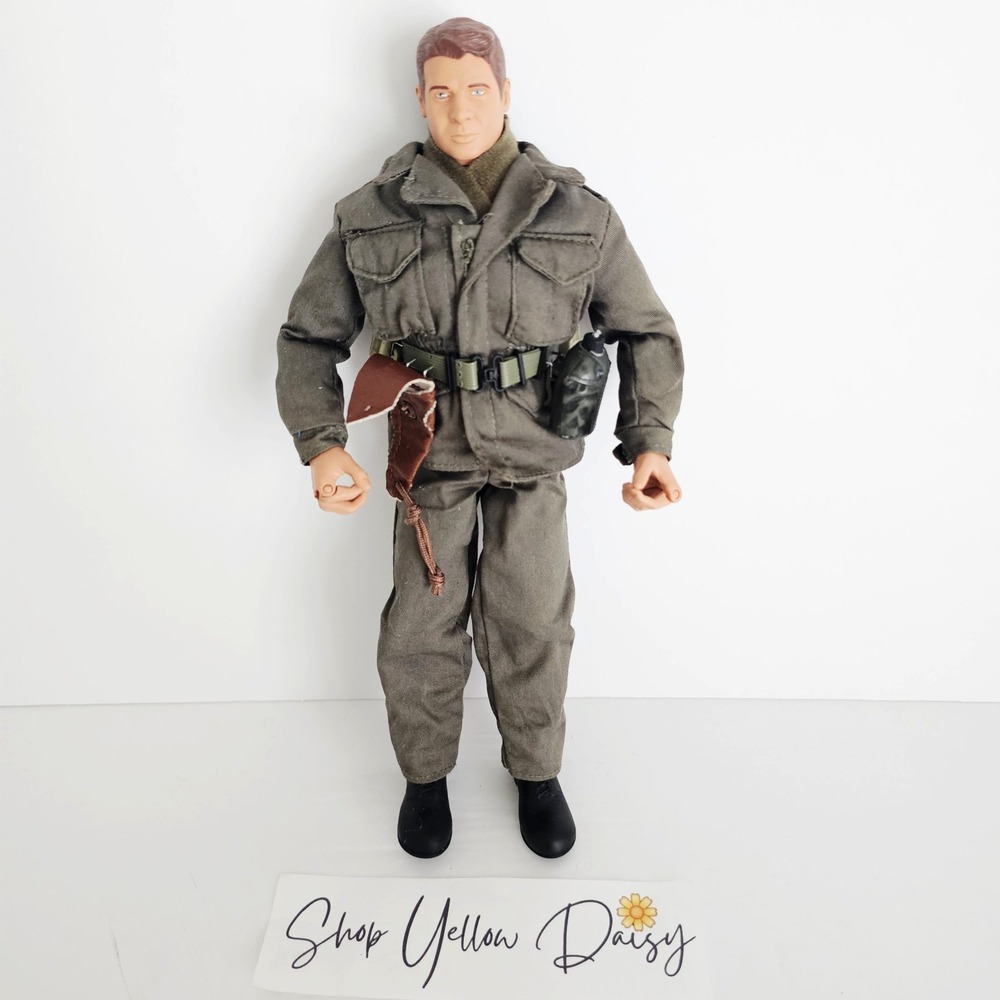 Vintage GI Joe Style 12 Inch Military Action Figure 3rd Infantry Division Toy